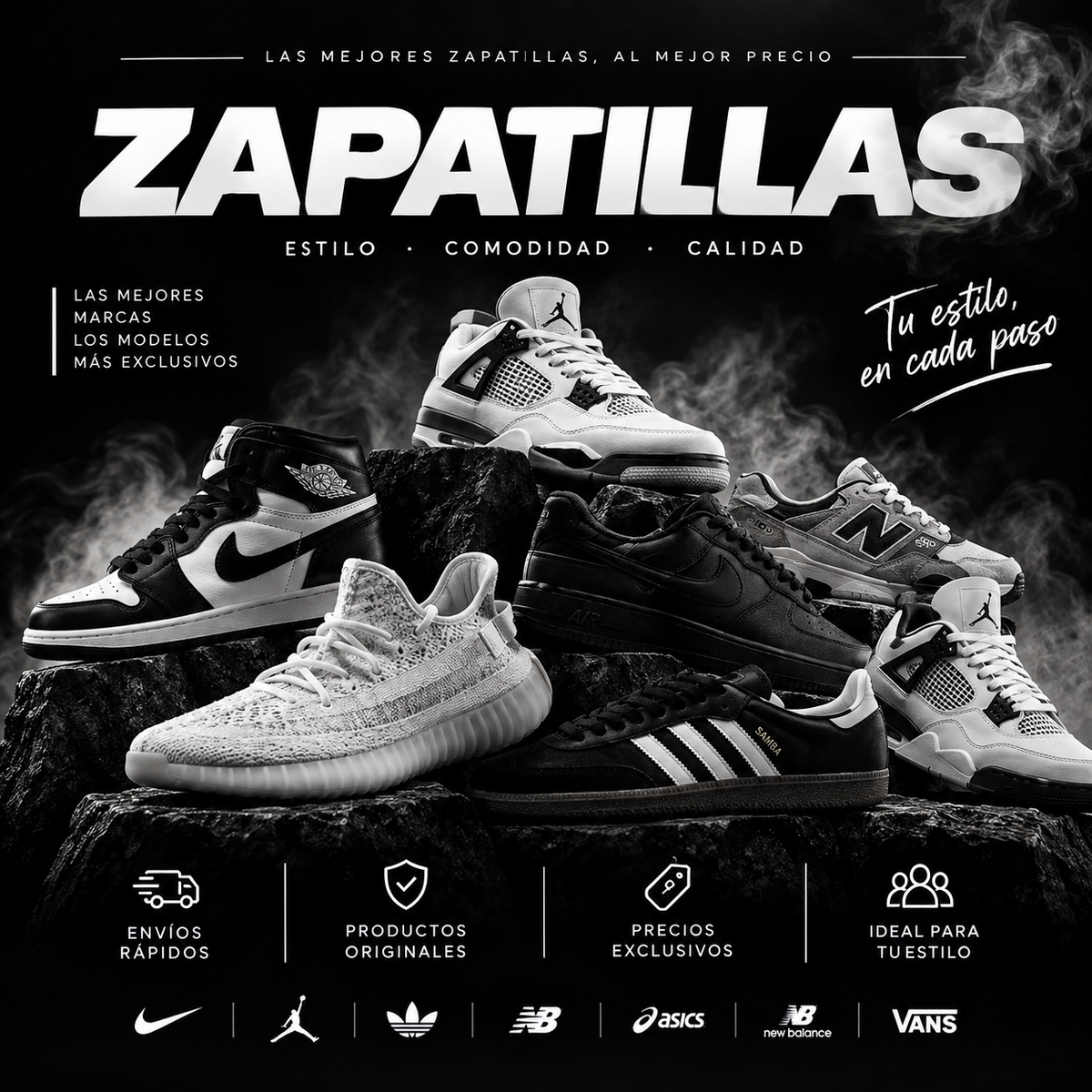 PROVEEDOR ZAPATILLAS
